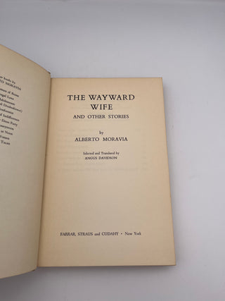 Wayward Wife by Alberto Moravia