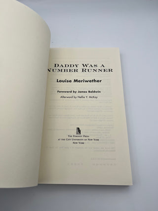 Daddy Was a Number Runner by Louise Meriwether