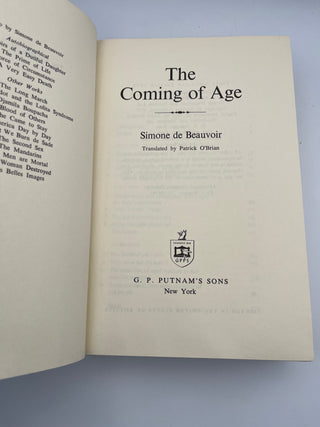 Coming of Age by Simone de Beauvoir