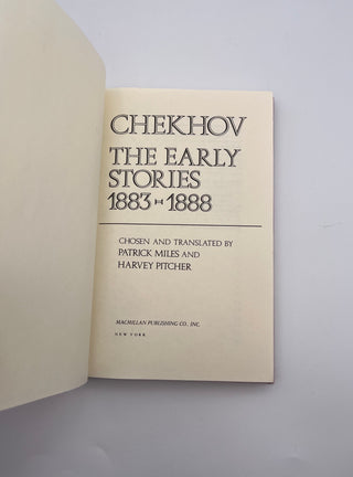 Chekhov: Early Stories 1883-1888