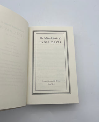 Collected Stories of Lydia Davis