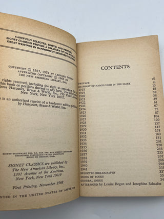 Writer’s Diary by Virginia Woolf