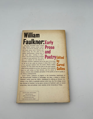 Early Prose and Poetry