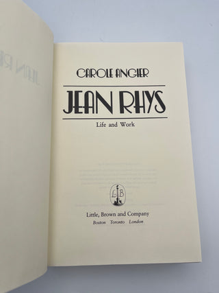 Jean Rhys: Life and Work by Carole Angier